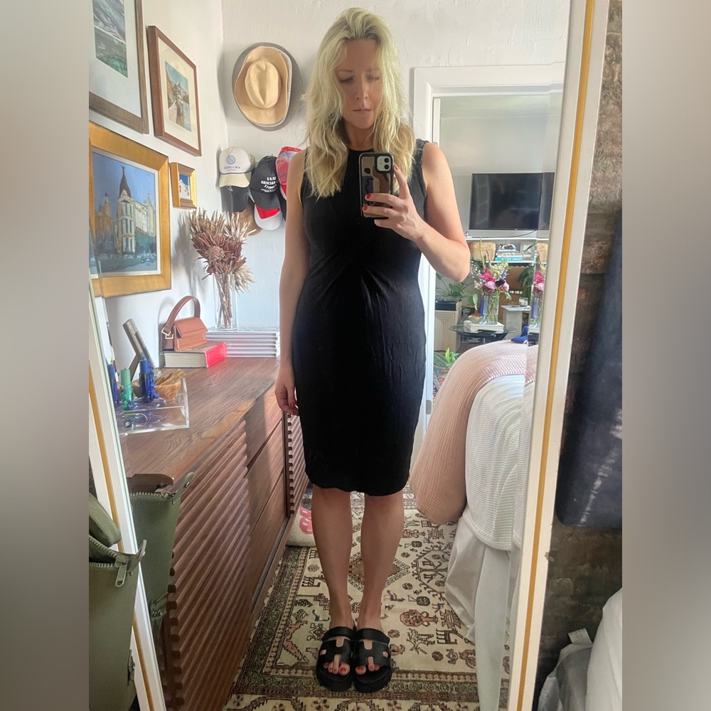 Rebecca Taylor Black Sleeveless Dress